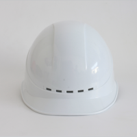 成都ABS安全帽 变电站白色v型安全帽可定制